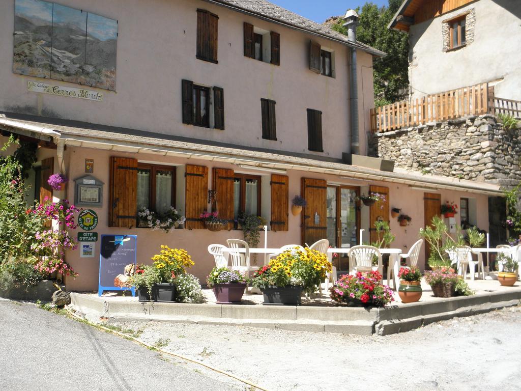 Gîte Auberge Les Terres Blanches de Méolans Exterior foto
